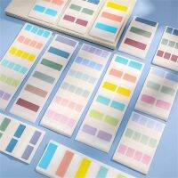 NO4 PANDA Repositionable เขียนได้ Self Adhesive Index สติกเกอร์เครื่องหมายหนังสืออ่านหมายเหตุ Memo Pads Morandi สี Sticky Note Index Tabs Flags