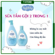 Sữa tắm gội toàn thân 2 trong 1 cho bé từ sơ sinh Bebble 400ML