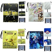 【LZ】stu908 Pokemon High-capacity Card Album Book Holds 400-900 Pieces Card Binder Cards 4 Grid 9 Grid Collection Book Game Card Storage