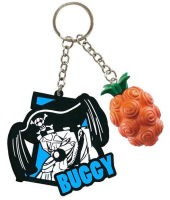 Buggy Key Ring ของแท้ JP แมวทอง - Ichiban Kuji Banpresto [พวงกุญแจวันพีช]