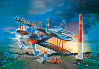 Playmobil 70831 Air Stunt Show Phoenix Biplane แอร์สตั๊นท์โชว์ เครื่องบินไบเพลนลายฟีนิกซ์