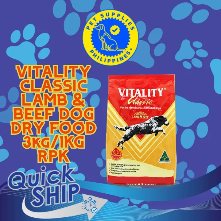 Vitality Puppy and Adult Dry Dog Food 3kg Lazada PH