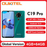 Oukitel C19 Pro 4G LTE Smartphone-(4GB RAM+64GB ROM)-Dual SIM-ของแท้ 100%-(รับประกันหนึ่งปี)-สภาพใหม่ 100%