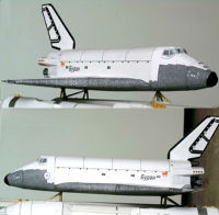 3D Buran Space Shuttle Paper Model, Lição Essencial DIY, Arte Manual Do Aluno, Origami, Ciência E Tecnologia Aeroespacial