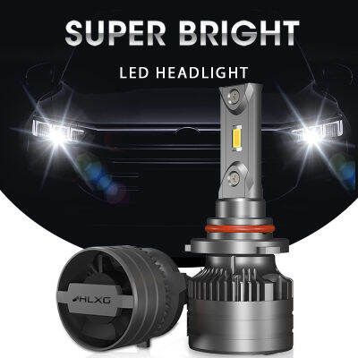 HLXG Anti-EMC H4 H7 LED Car Headlight 20000LM No Radio Interference 9005HB3 9006HB4 H8 H11 LED lampada Lamp Bulb 70W No errror