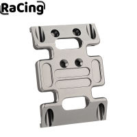 1Pc โลหะอลูมิเนียมอัลลอยด์แชสซีเกียร์ Mount ผู้ถือเกียร์แผ่นลื่นไถลสำหรับ110 RC Crawler Axial SCX10อัพเกรด Parts