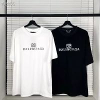 Blcg Paris ใหม่ เสื้อยืดแขนสั้น ทรงหลวม พิมพ์ลายโลโก้ตัวอักษร Paris World แฟชั่นฤดูร้อน สําหรับผู้ชาย และผู้หญิง 2021