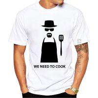 Cotton We Need To Cook Design Men Tshirt Cook Heisenberg Printed Graphic Tshirt