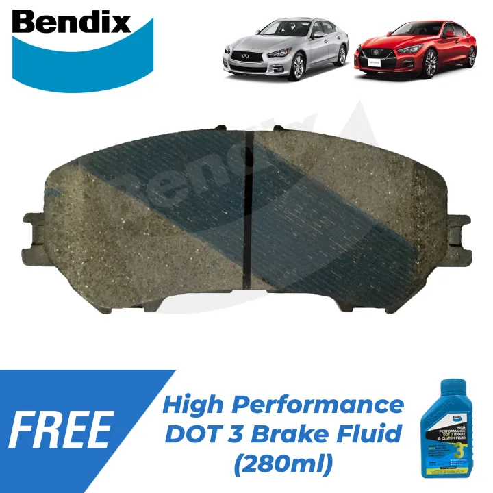 Bendix Brake Pads GCT DB2345 Front Set for Nissan Skyline/Infiniti Q50 20142021 Lazada PH