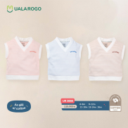Áo Gile cho bé Ualarogo 6 tháng - 3 tuổi vải Cotton giữ ấm 3656