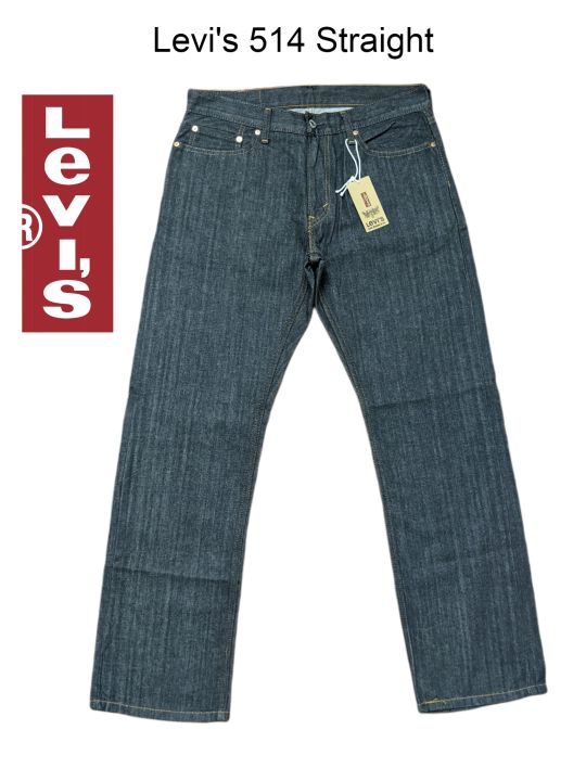 Quần jeans nam levi's 514 Straight W34x32 Hàng Hiệu 