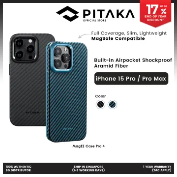 PITAKA Fusion Weaving MagEZ Case 5 for iPhone 15 Pro (2023