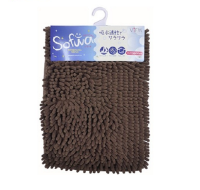 SOFWA BATH MAT (Brown) พรมเช็ดเท้า ชนิดหนานุ่มพิเศษ สามารถซึมซับน้ำได้ดี (สีน้ำตาล) ขนาด 28 x 100 ซม.