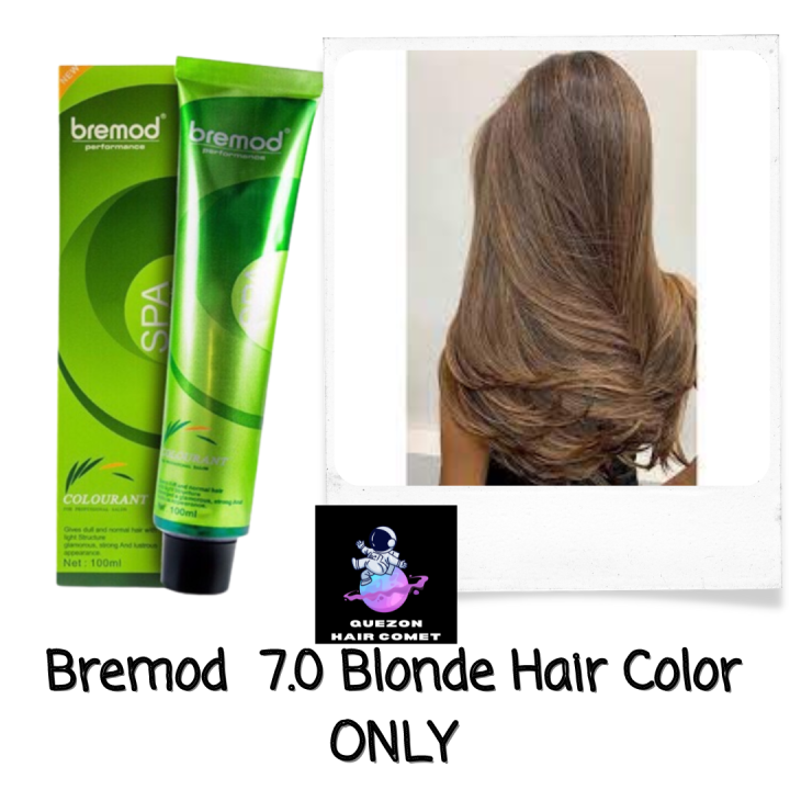 Bremod 7 0 Blonde Hair Color ONLY Quezon Hair Comet Lazada PH