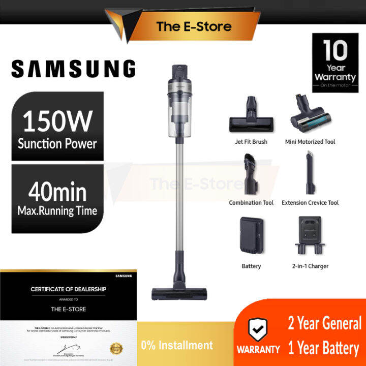 Samsung POWERstick Jet 60 Pet Vacuum Cleaner , up tp 150W VS15A6032R5