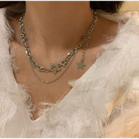 Y2K Style Necklace Statement Necklace Tassel Pendant Necklace Jewelry Zircon Pendant Necklace Gold Necklace For Women Gold Necklace Silver Necklace For Women