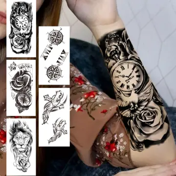 50 Traditional Flower Tattoos For Men - YouTube