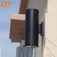 Outdoor Lighting Wall Light 6W 10W 20W 30W COB LED Dia60mm IP65 Home Modern Aluminium Baking Tempered Glass ZBW0015