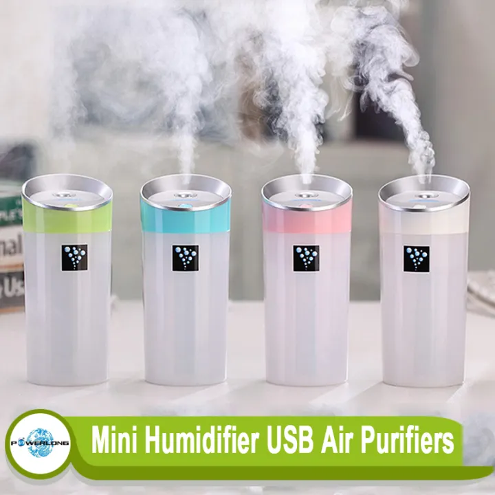 Powerlong PH Mini Humidifier Anion Cup Oil Aroma Diffuser USB Car Air