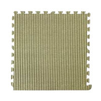 แผ่นโฟมปูพื้นลายไม้ KASSA รุ่น HRED-46 (Tatami) ขนาด 60 x 60 x 1 ซม. สีเขียว