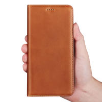 Napa Pattern Genuine Flip Leather Case For Xiaomi Redmi Note 3 4 4X 5 6 7 8 8T 9 10 11 Pro Max Phone Wallet Cover Cases