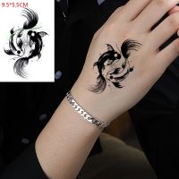 【hot】✙♀▩  Temporary Sticker and TaiChi Pattern The Flash Tatoo Fake Tatto for Woman Men