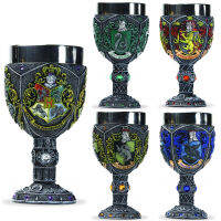 Creative Stainless Steel Goblet &amp; 3D Resin Coffee Cup Artistic Goblet Resin Wine Glass Cups Drinkware Mugs