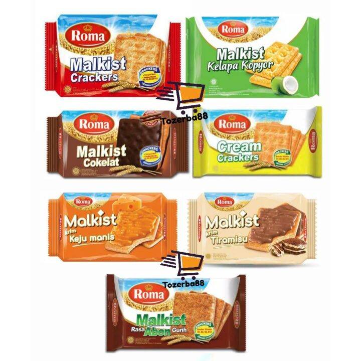 Roma Malkist Crackers Biskuit | Lazada Indonesia
