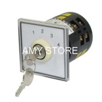 ✷™♛ Ui380V Ith 5A 1-2-3-4 Positions 12 Screw Terminals Changeover Switch