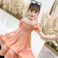 【Ladies shop】 Girls23 New Children 39; S Kitewaist Dresses 7 YearClothes Party