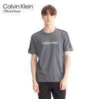 CALVIN KLEIN เสื้อยืดผู้ชายทรง Relaxed  รุ่น 4MS3K104 021 - สีเทา