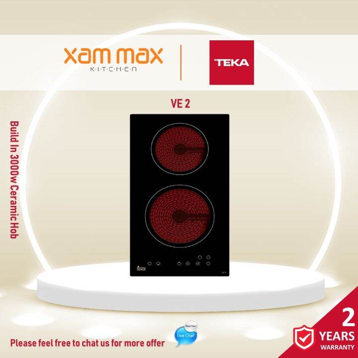 Teka VE 2 VE 2. Electric Ceramic Modular Hob Cooker Stove Lazada