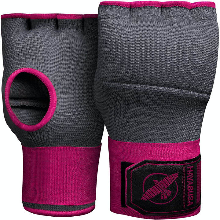 Hayabusa Quick Gel Boxing Hand Wrap Gloves Large Grey/Pink Lazada PH