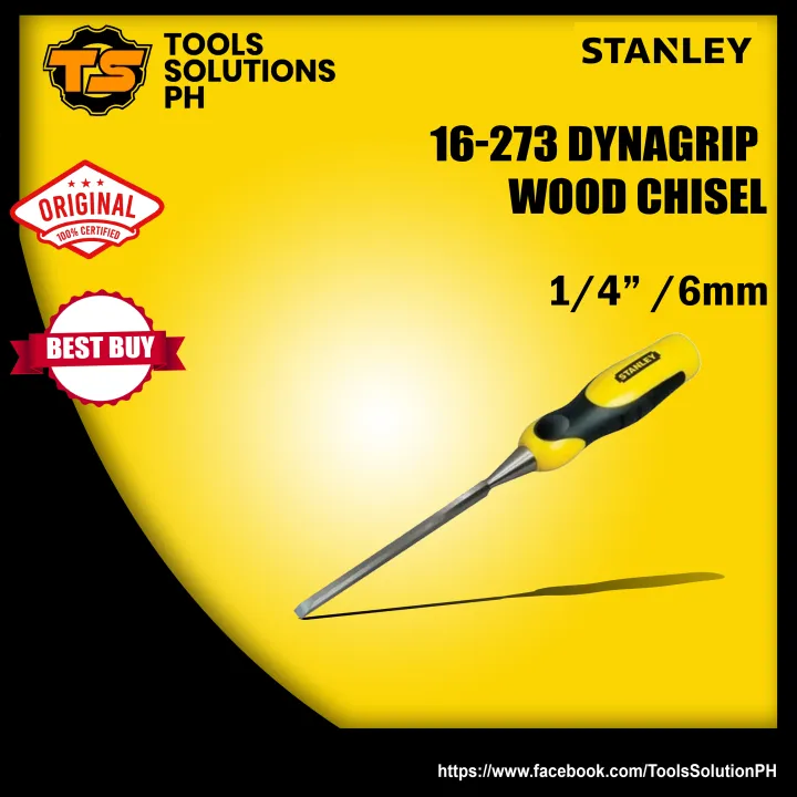 STANLEY HANDTOOLS DYNAGRIP WOOD CHISEL Lazada PH