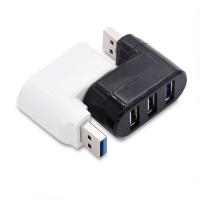 [HOT HAIXWLXKWW 589] อะแดปเตอร์ USB Hub 3.0หมุนเครื่องอ่านดิสก์ U ความเร็วสูง Splitter 3พอร์ต2.0สำหรับแล็ปท็อปอุปกรณ์เสริม Mac