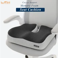 52291 Foamula Sit Bone Relief Cushion For Butt, Office Chair Cushion For Hip  Pain Relief, Car Seat Cushion For Coccyx, Butt, Sciatica