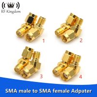 2pcs/lot SMA Male RP SMA to SMA Female RP-SMA Adapter 45 Degree 135 Angle Connector for WiFi Antenna/FPV Drone/Extension Cable