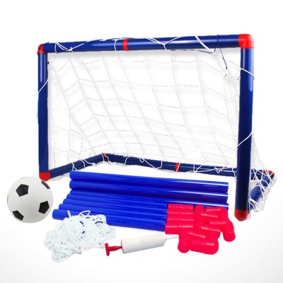：《》{“】= Soccer Goal Kids Training Net Set Indoor Foldable Backyard Football Post Accessoriesboysgamesoutdoors Nteractive Game Toy