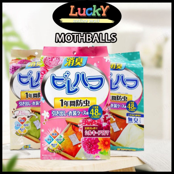 [LUCKY]Mothballs anticockroach mold insect moisture deodorant insect repellent aromatic Lazada