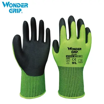 1-Pair Nitrile Impregnated Work Gloves Safety Gloves for Gardening