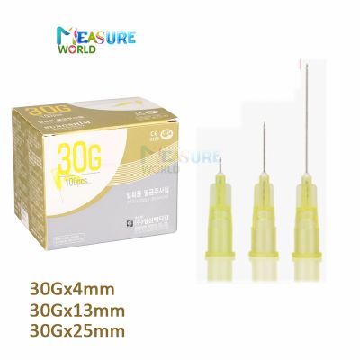【JH】 Eyelid Tools Painless needle 4/13/25mm painless beauty ultrafine 30G x 4mm 30G 13mm 25mm syringes Needles