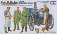 Tamiya 35247 135 Scale รุ่นทหารชุดรูปเยอรมัน Field Kitchen Scenery Model Building