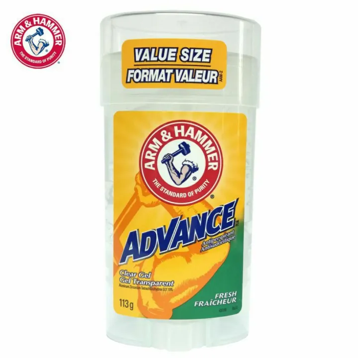 Arm and Hammer Clear Gel Antiperspirant Deodorant Fresh 113g Lazada PH