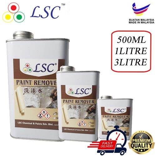 LSC Paint Remover for Wood and Metal (100 Buatan Malaysia) Penanggal