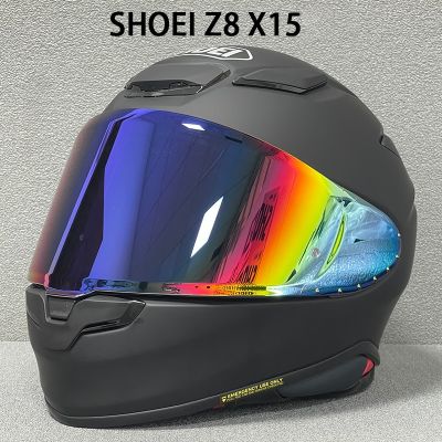 สำหรับ Shoei X-15 X-Fifteen X-SPR PRO RF-1400 NXR 2 CWR-F2R Z8เลนส์ย้อมสีกันไฟสีแดงกระบังหน้าหมวกนิรภัยกันแดดตัด UV สำหรับ Shoei