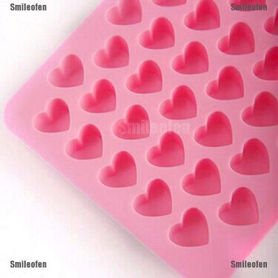 Silicone Mould Love Heart Chocolate Cookies Baking Mold Ice Cube Cake Tray AE21