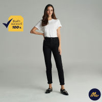 Mc Jeans กางเกงยีนส์ผู้หญิง กางเกงยีนส์ ขาเดฟ (MC RED SELVEDGE) สีดำ ทรงสวย ใส่สบาย MASZ073
