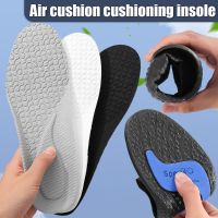 4D High Elastic Insoles Soft Silicone Memory Foam Insoles Women Men Sport Running Foot Support Shoe Pad Arch Support Shoe Insole Shoes Accessories