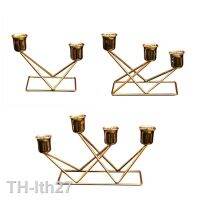 2023▬☜ 2/3/4 Arms Candelabra Holder European Candlestick Holders Wedding Event Decorations