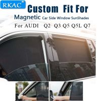 for kids Magnetic Car Sun Shade UV Protection Car Curtain Car Side Windows Sun Visor Shield Sunshade For AUDI Q2 Q3 Q5 Q5L Q7